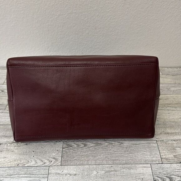 Dooney and Bourke Burgundy Leather Handbag - Picture 11 of 15